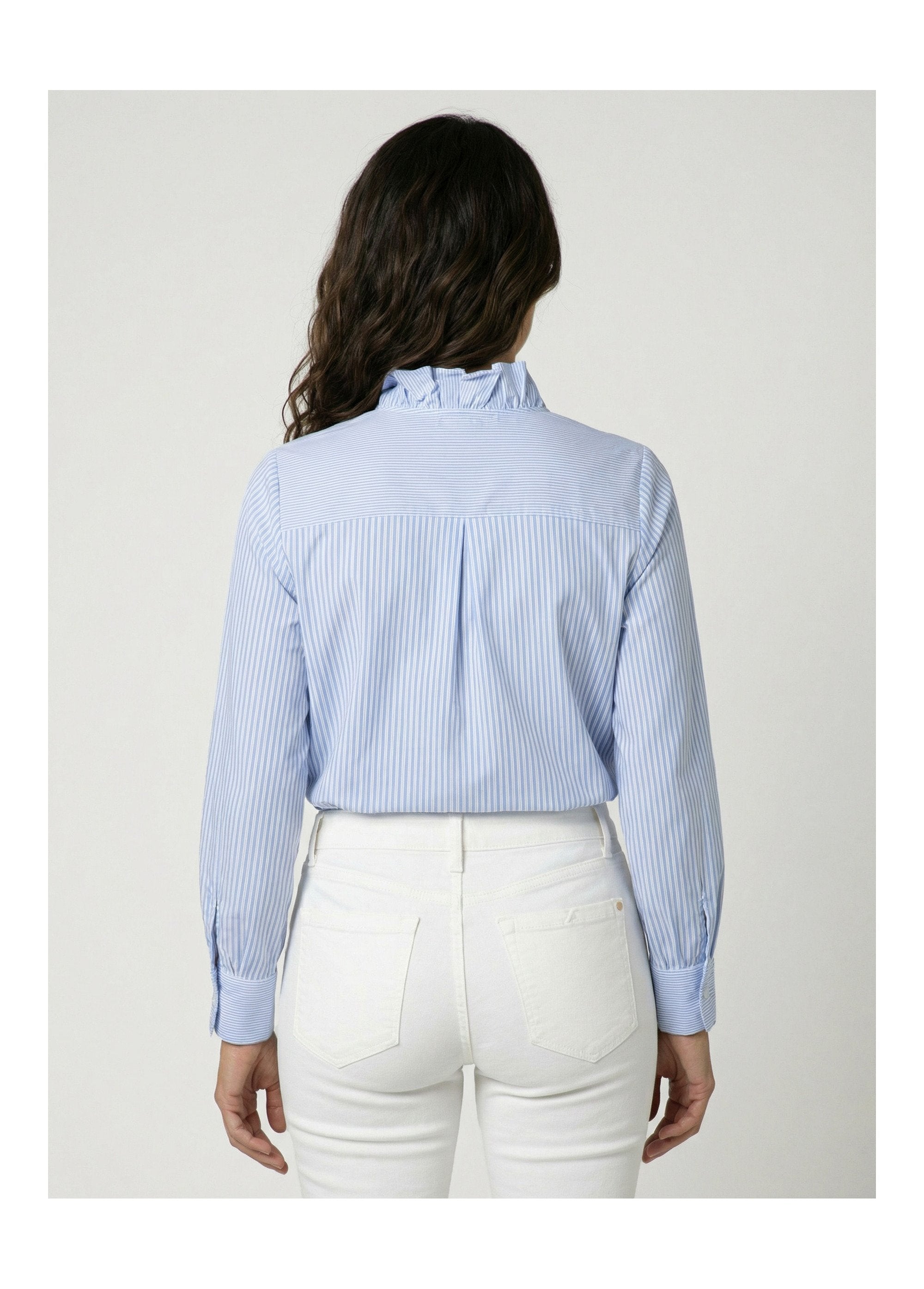 Striped_pleated_blouse_with_a_high_collar_Striped_blue_DO1_slim