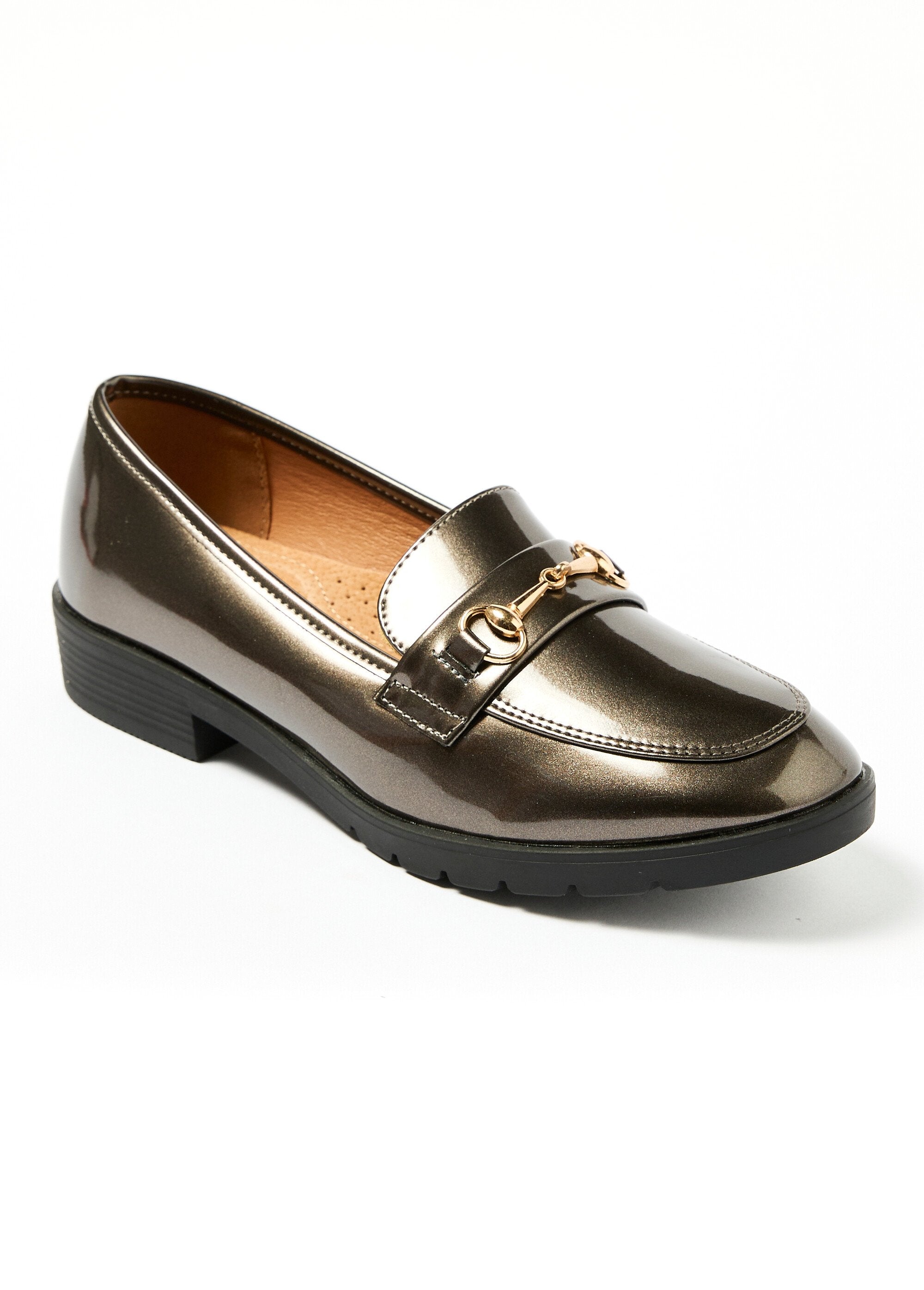 Patent_leather_loafers_with_metal_bit_Gray_FA1_slim