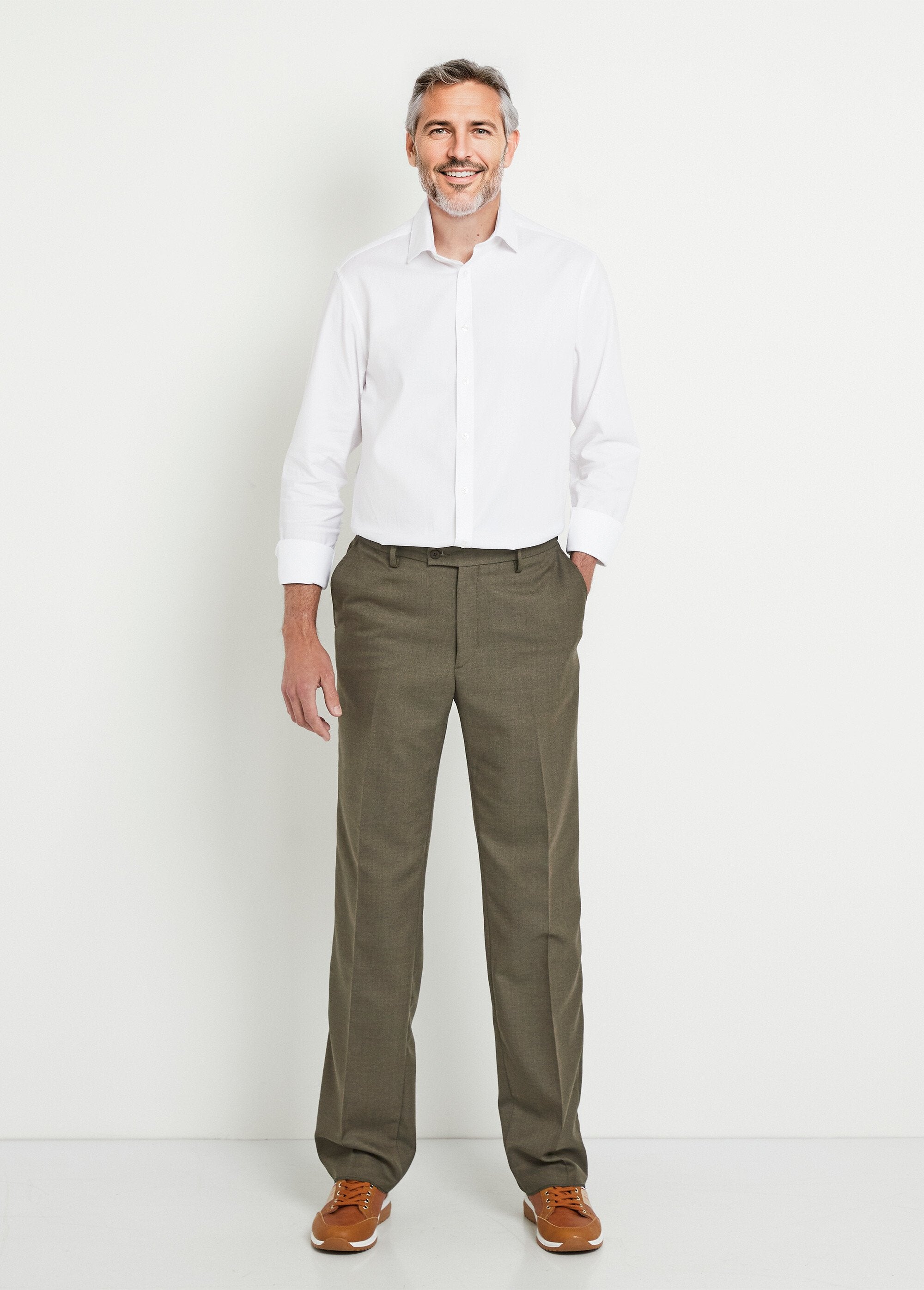 Invisible_adjustable_waistband_wool_twill_pants_Khaki_SF1_slim