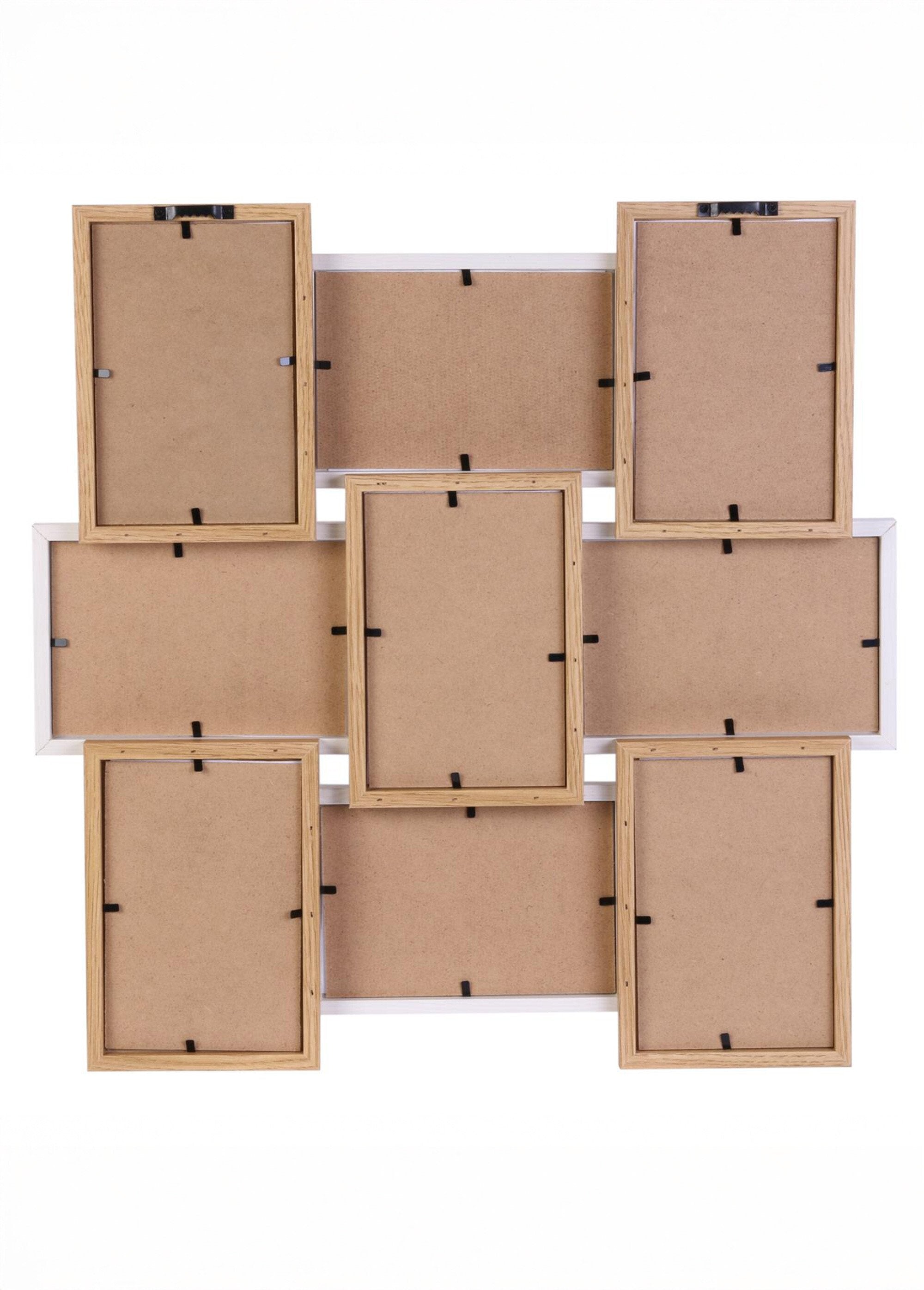 Pele_mele_photo_9_wood-style_frames_Marron_DO1_slim