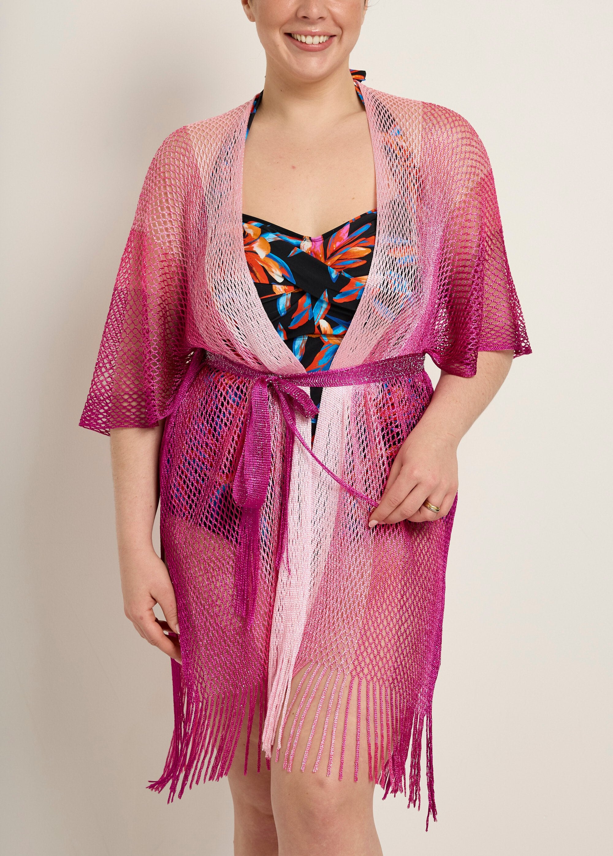 Multicolored_mesh_beach_dress_Fuchsia_DE1_curvy