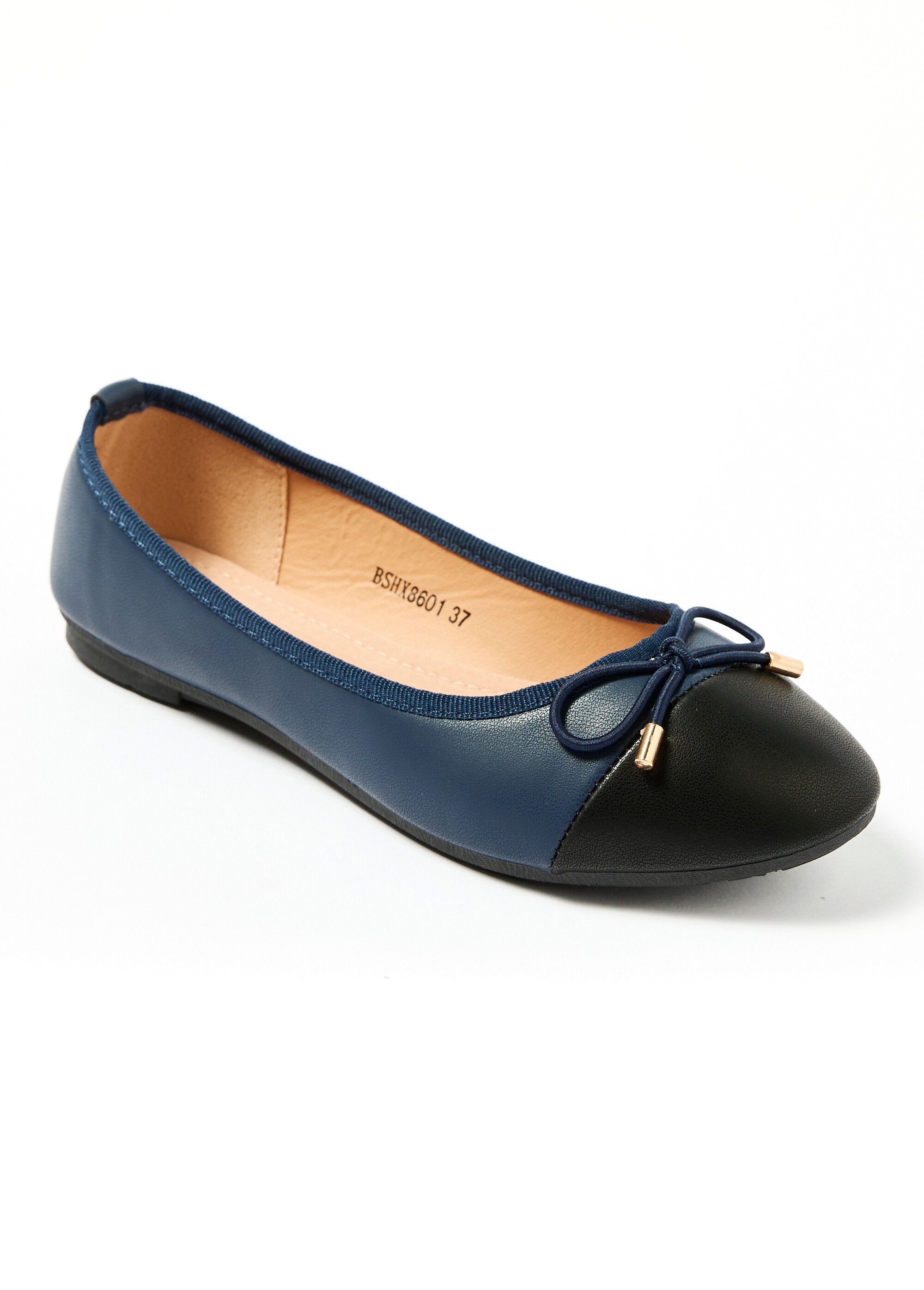 Ballerina_with_toe_cap_and_small_bow_Marine_FA1_slim