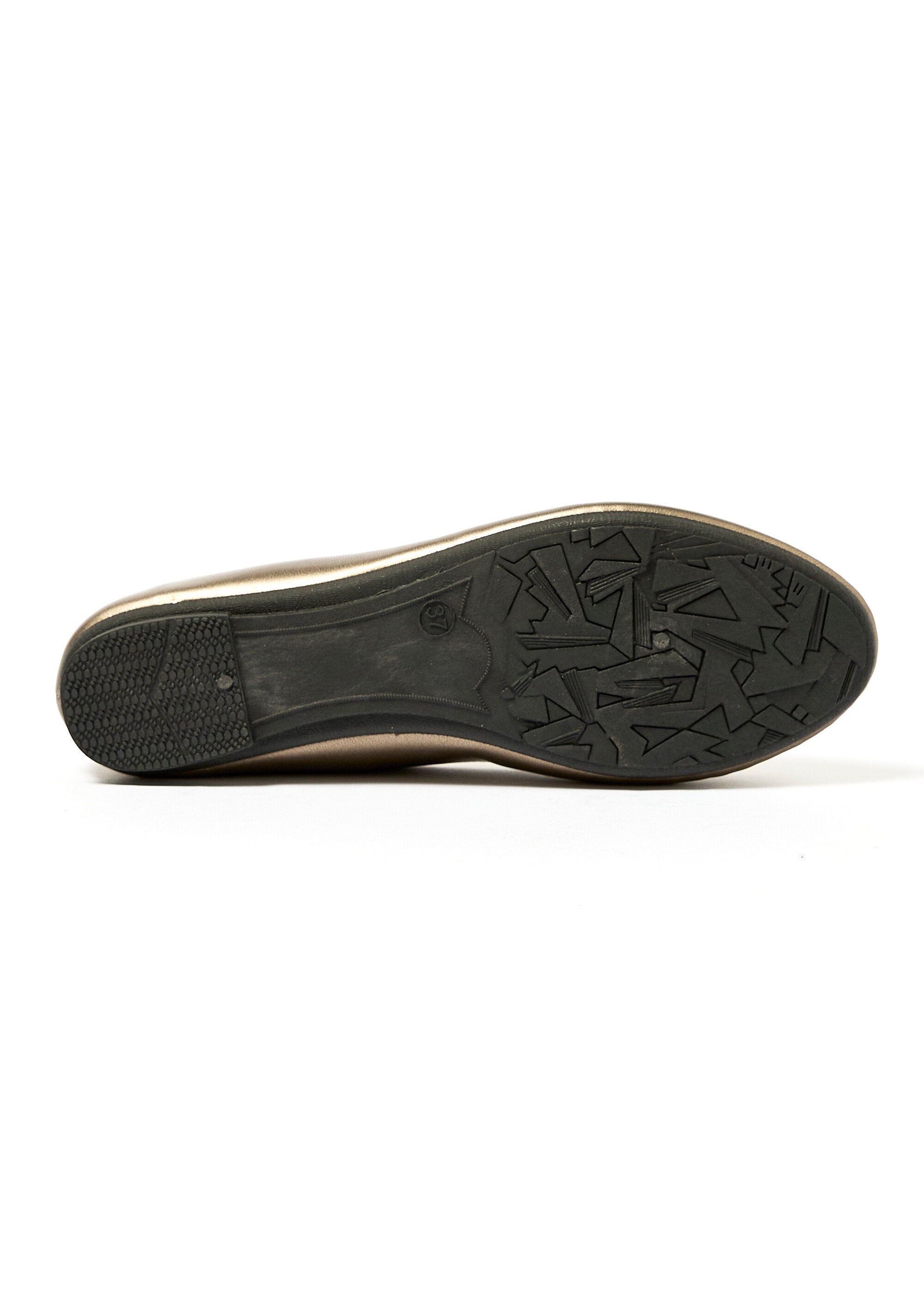 Flat_heel_ballerinas_with_small_bow_Golden_UN1_slim