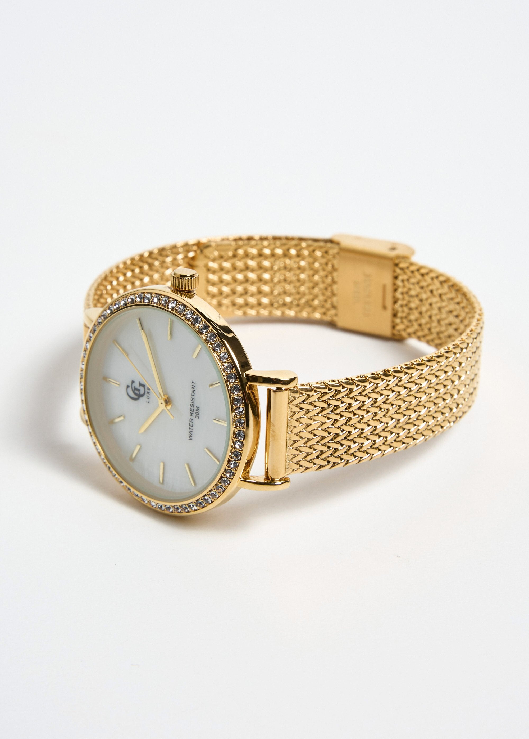 Round_stainless_steel_watch_with_rhinestones_Golden_DE1_slim