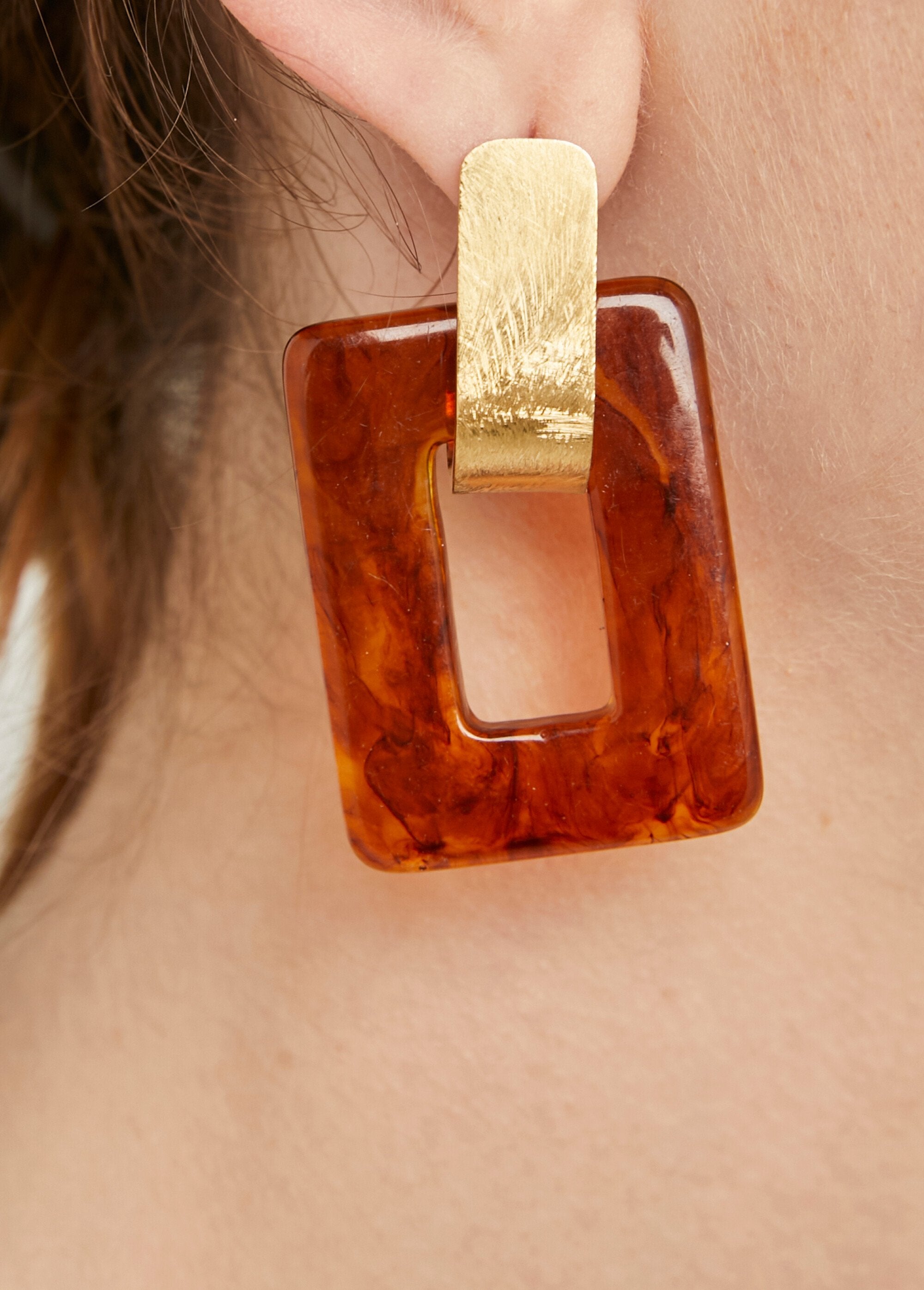 Steel_and_tortoiseshell_earrings_Gold_and_brown_FA2_slim