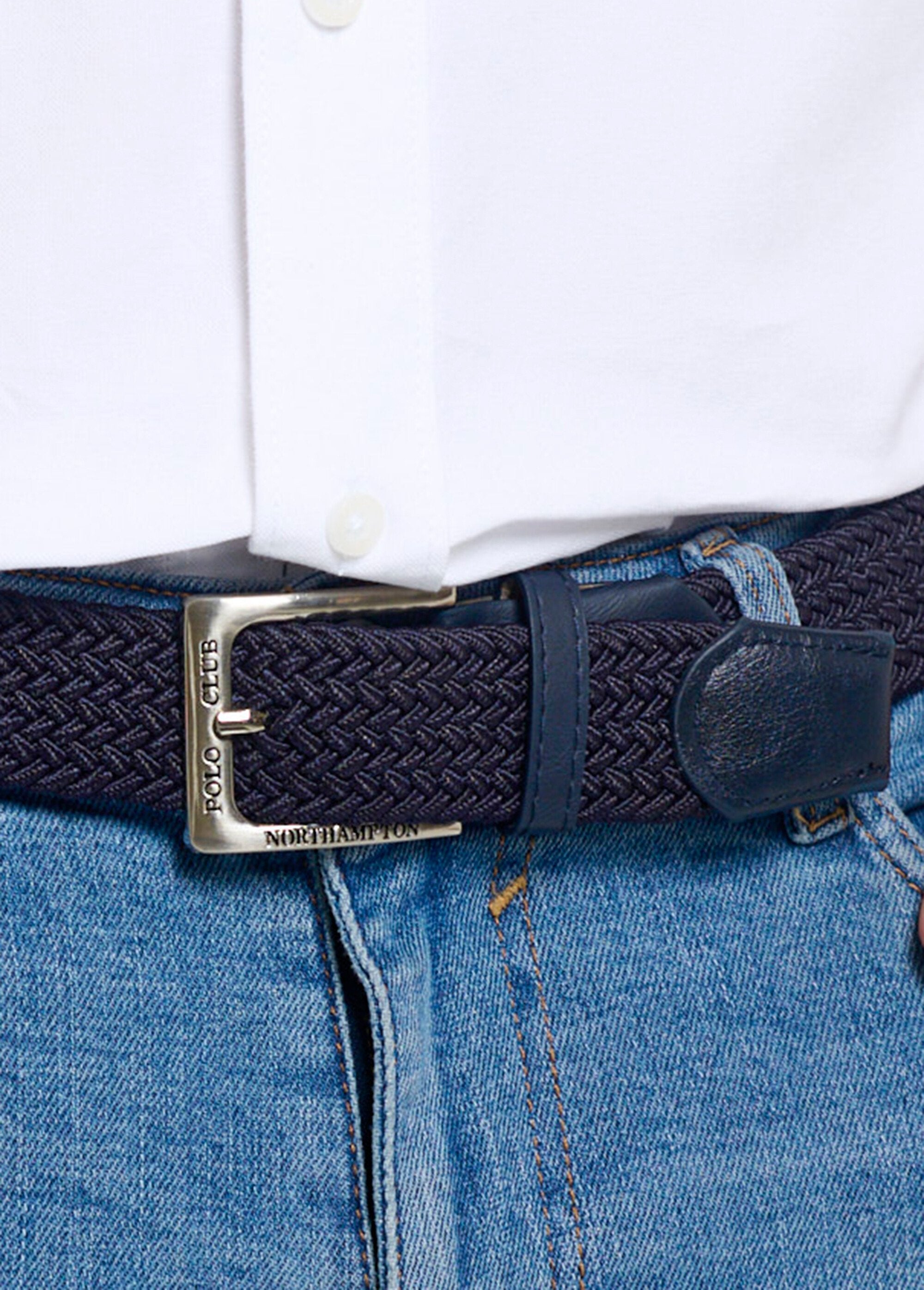 Ceinture_tressée_chic_extensible_taille_unique_Marine_DE1_slim