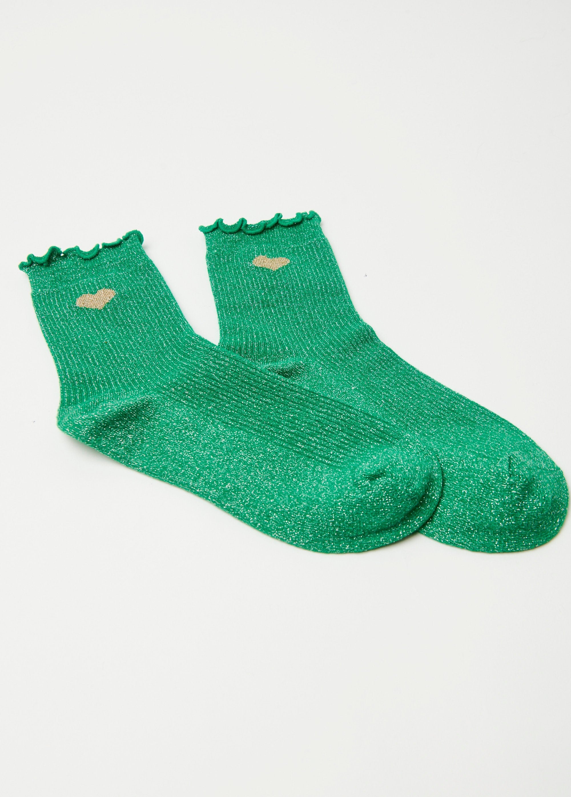 Chaussettes_pailletées_motif_coeur_Vert_FA1_slim