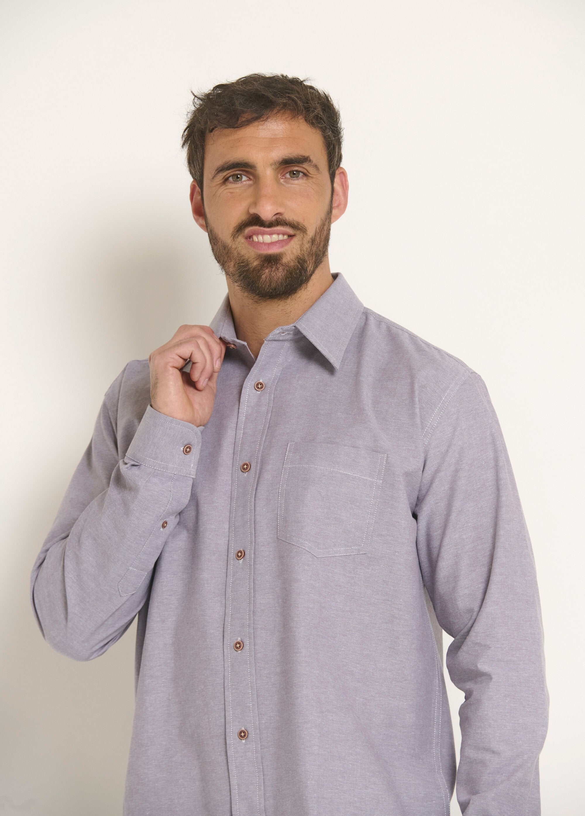 Long_sleeve_cotton_Oxford_shirt_Gray_DE1_slim