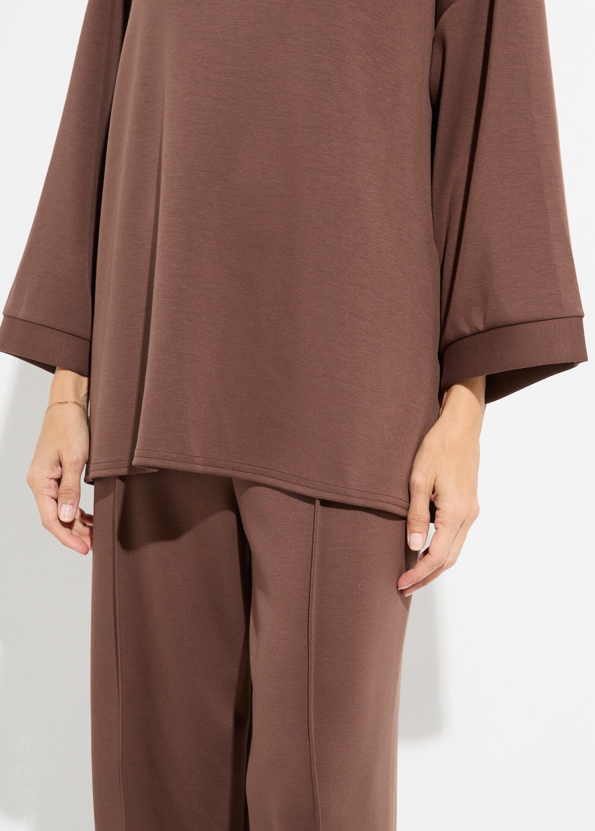 Ensemble_confort_2_pièces,_stretch_Chocolat_DE1_slim