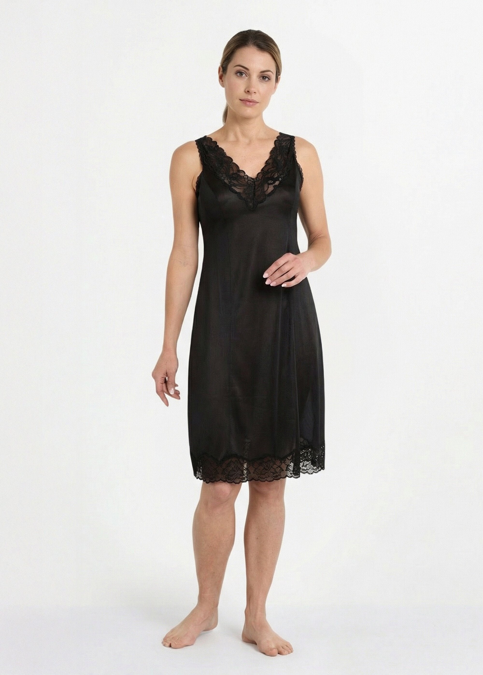 Antistatic_satin_and_lace_slip_dress_Black_FA1_slim