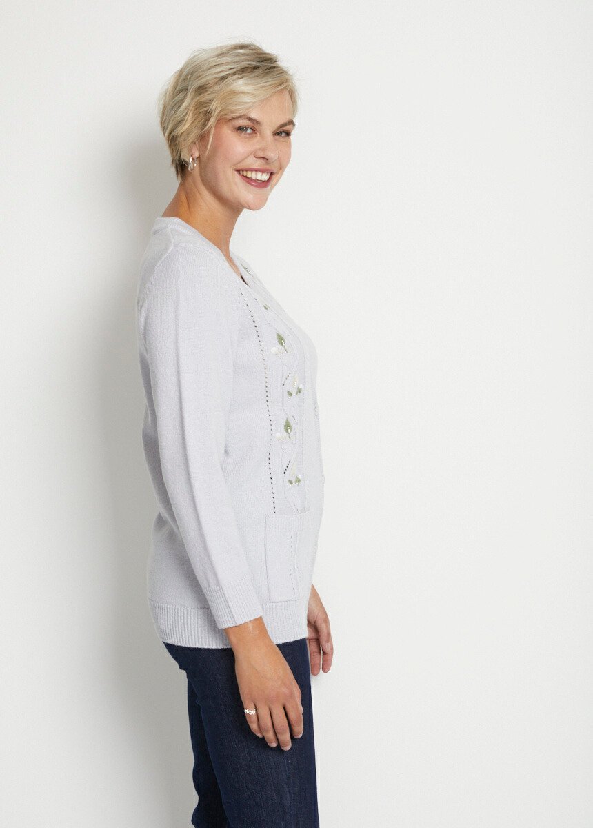 V-neck_beaded_embroidered_buttoned_long_cardigan_Money_DR1_slim