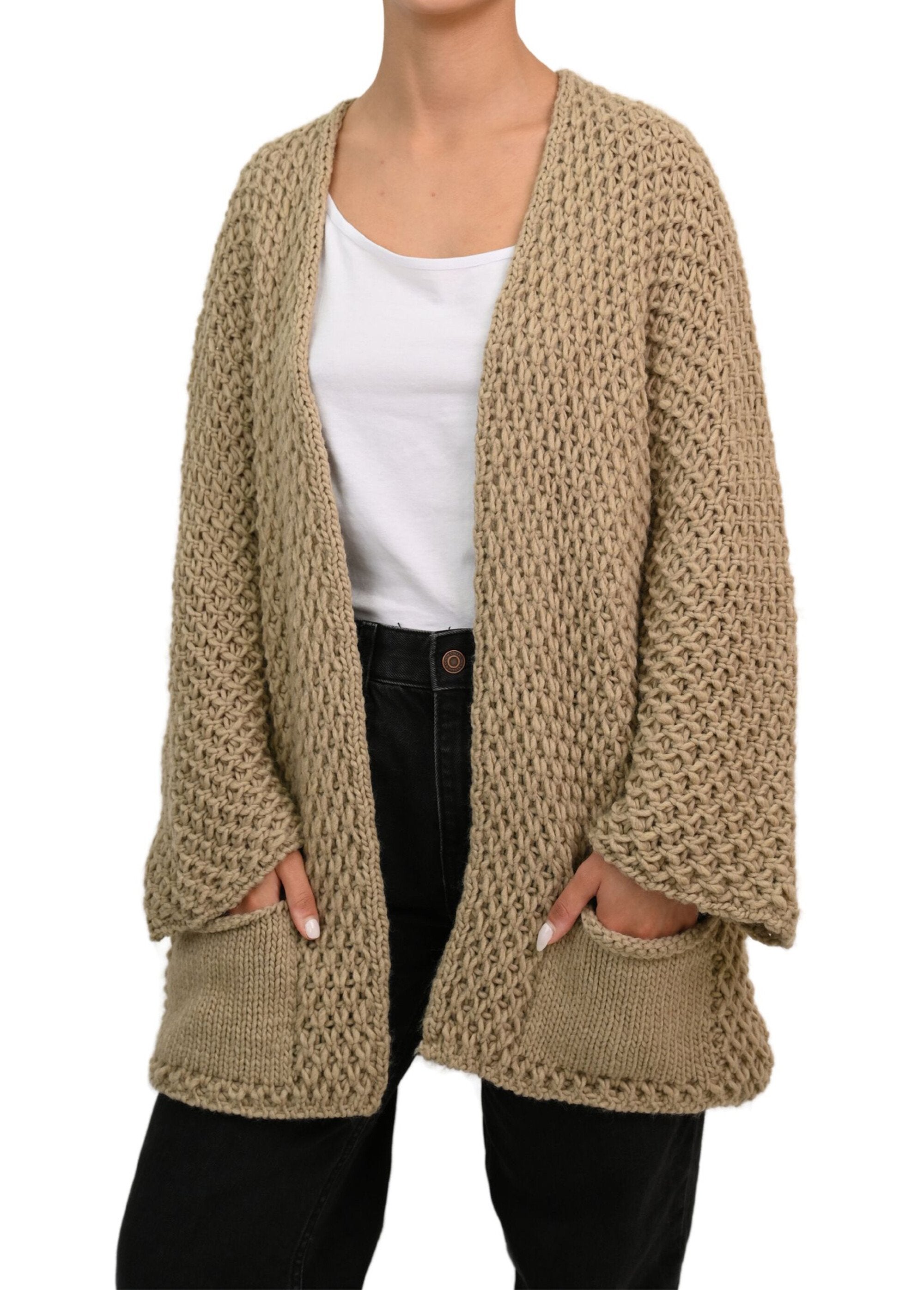 Gilet_long_maille_fantaisie_sans_coutures_Beige_FA1_slim