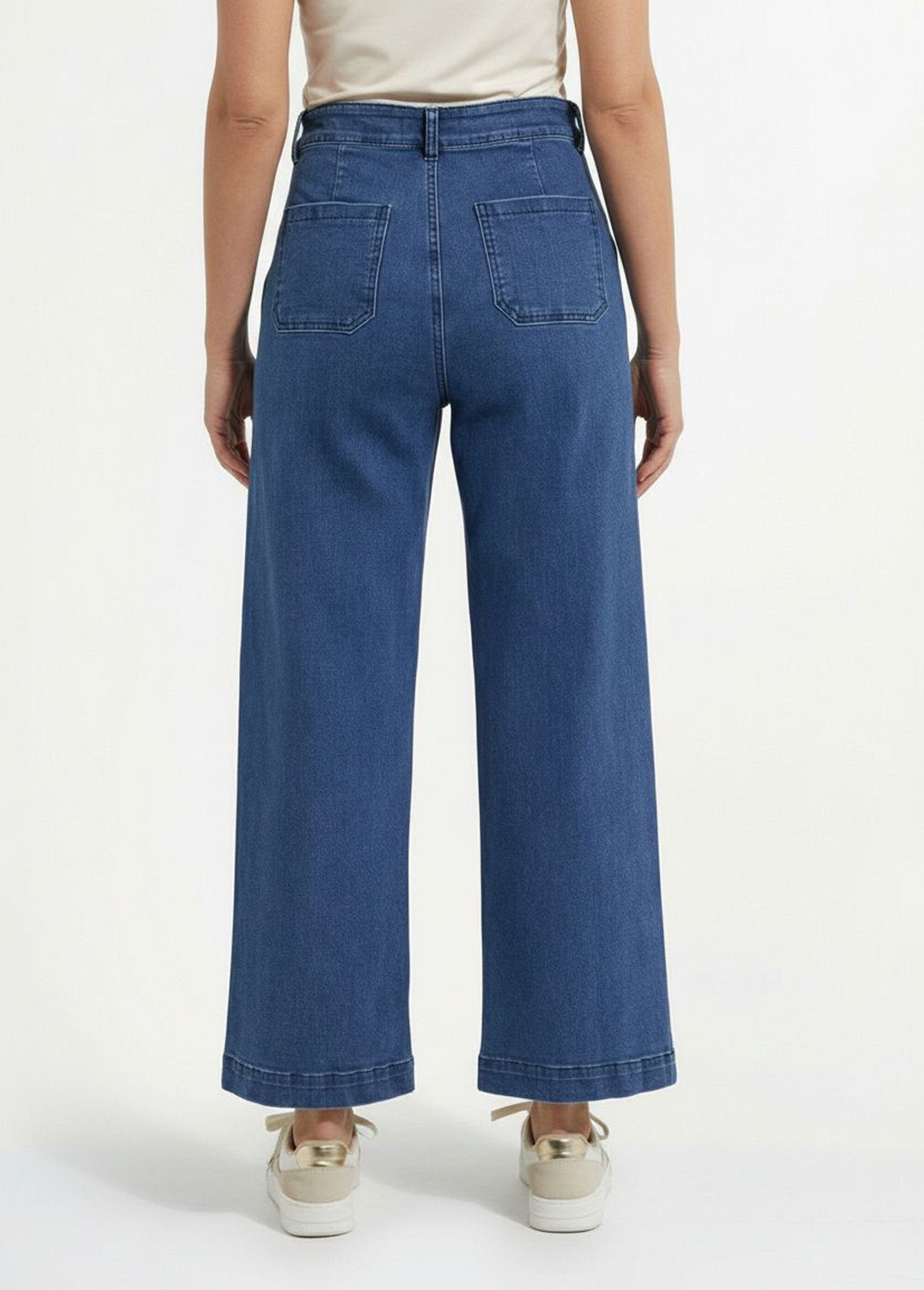 Jean_7/8ème_large_denim_extensible_4_poches_Bleu_stone_DO1_slim