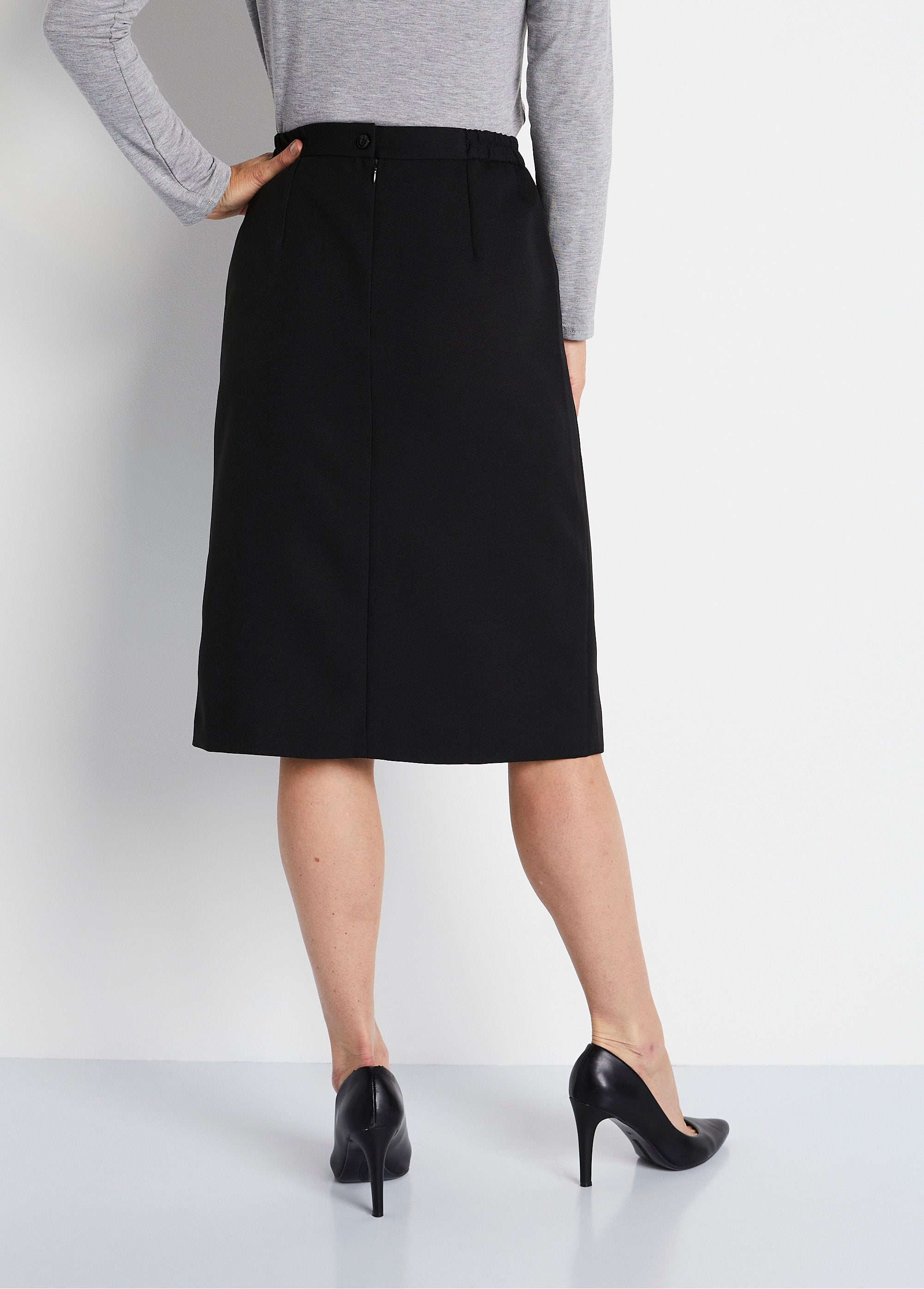 Mid-length_straight_skirt_in_wrinkle-free_fabric_Black_DO1_slim