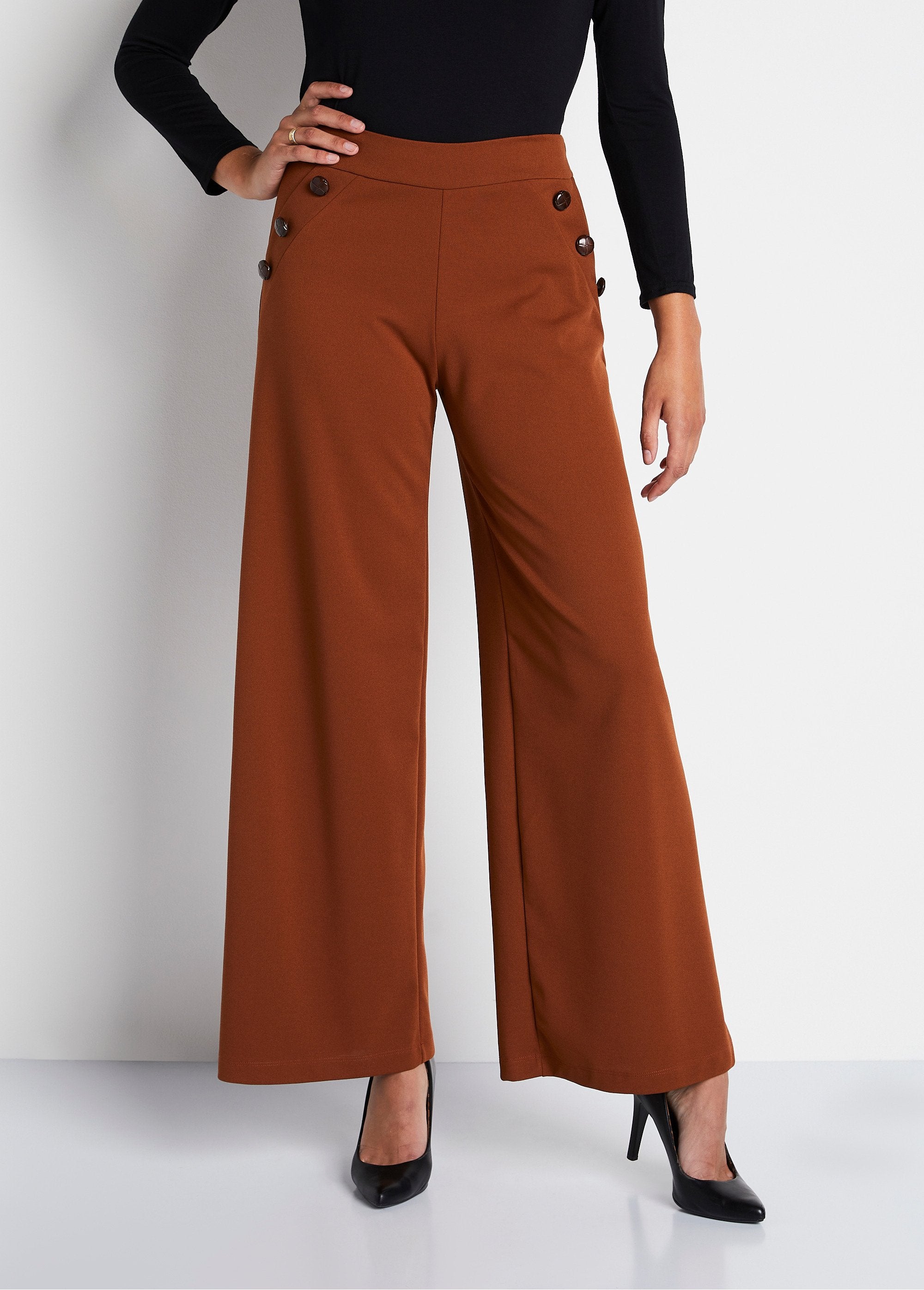 Plain_wide_pants_with_elasticated_waist_at_the_back_Caramel_FA1_slim