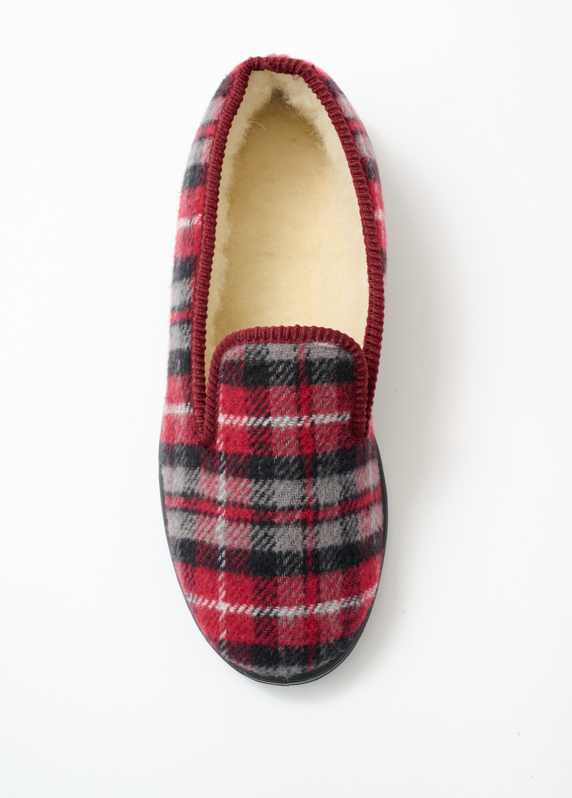 Wide-width_mixed_wool_slippers_Burgundy_Scottish_OV1_slim