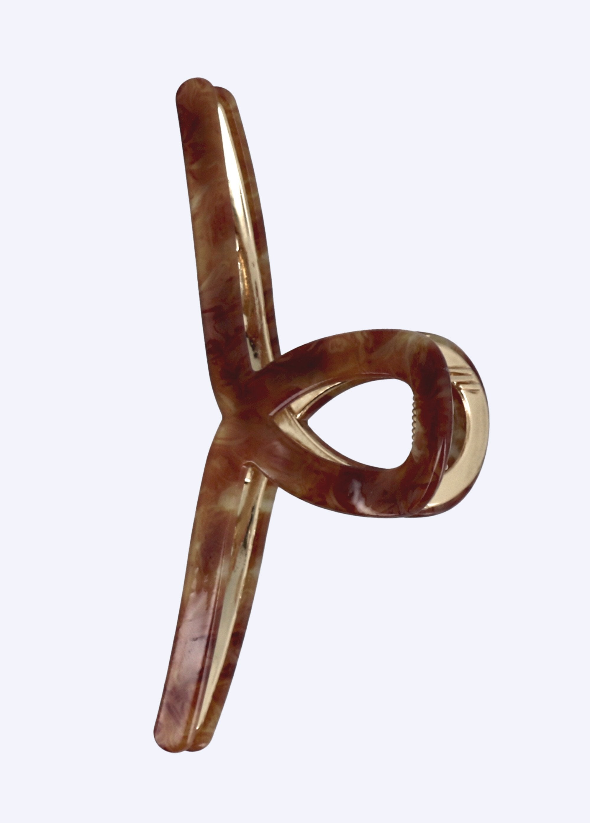 Pince_à_cheveux,_forme_noeud_Marron_FA1_slim