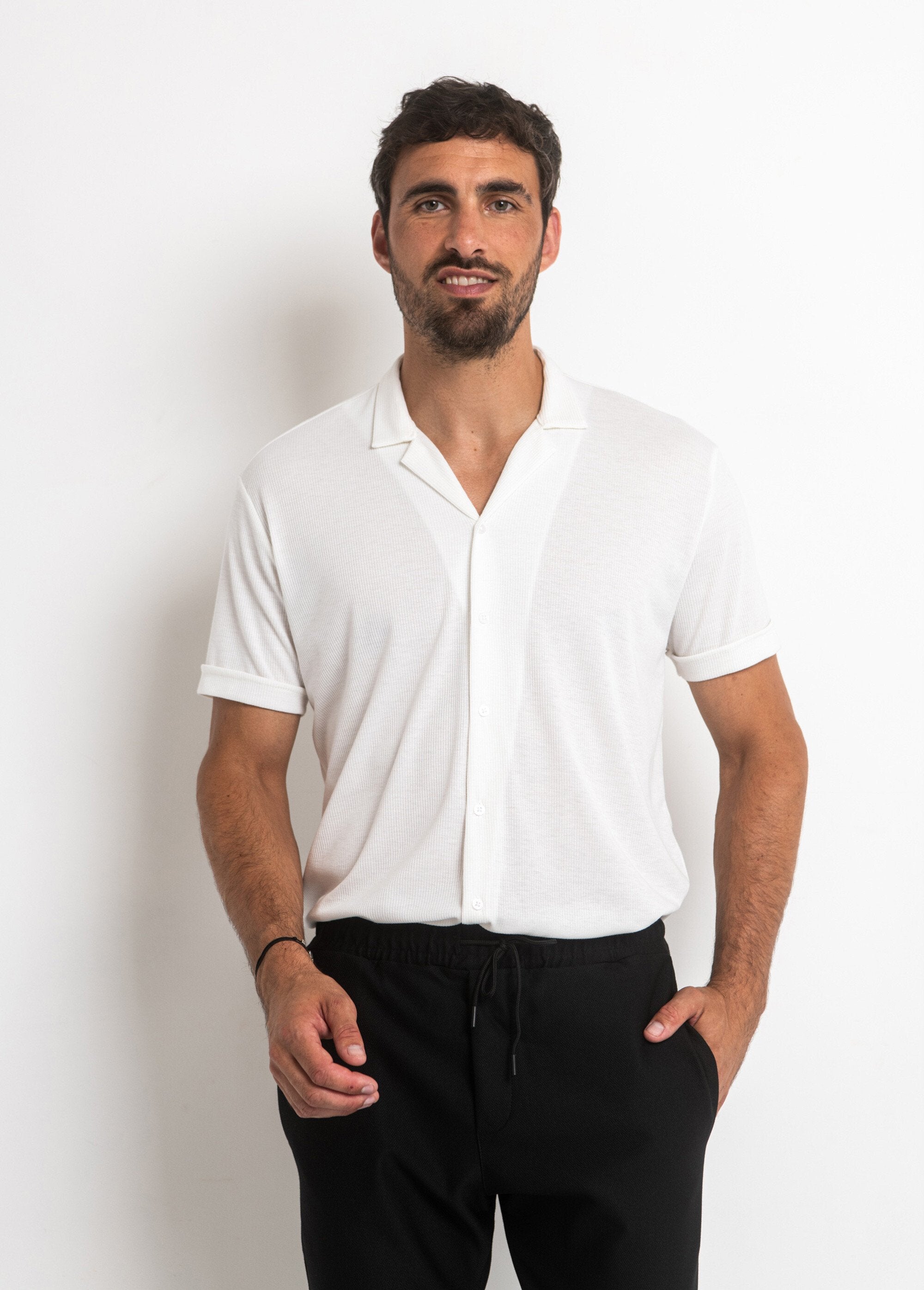 Polo_shirt_style_fine_knit_ribbing_White_FA1_slim