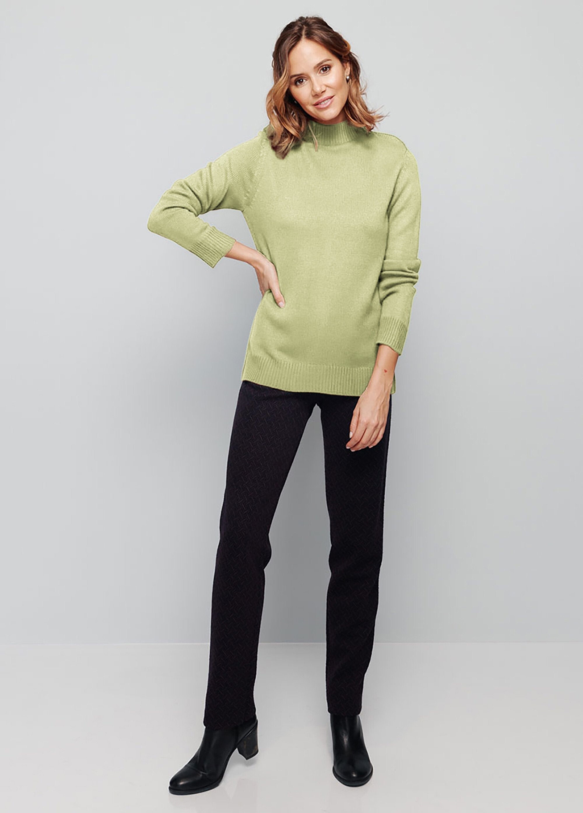 Thick_knit_high_neck_sweater_Lime_green_SF1_slim