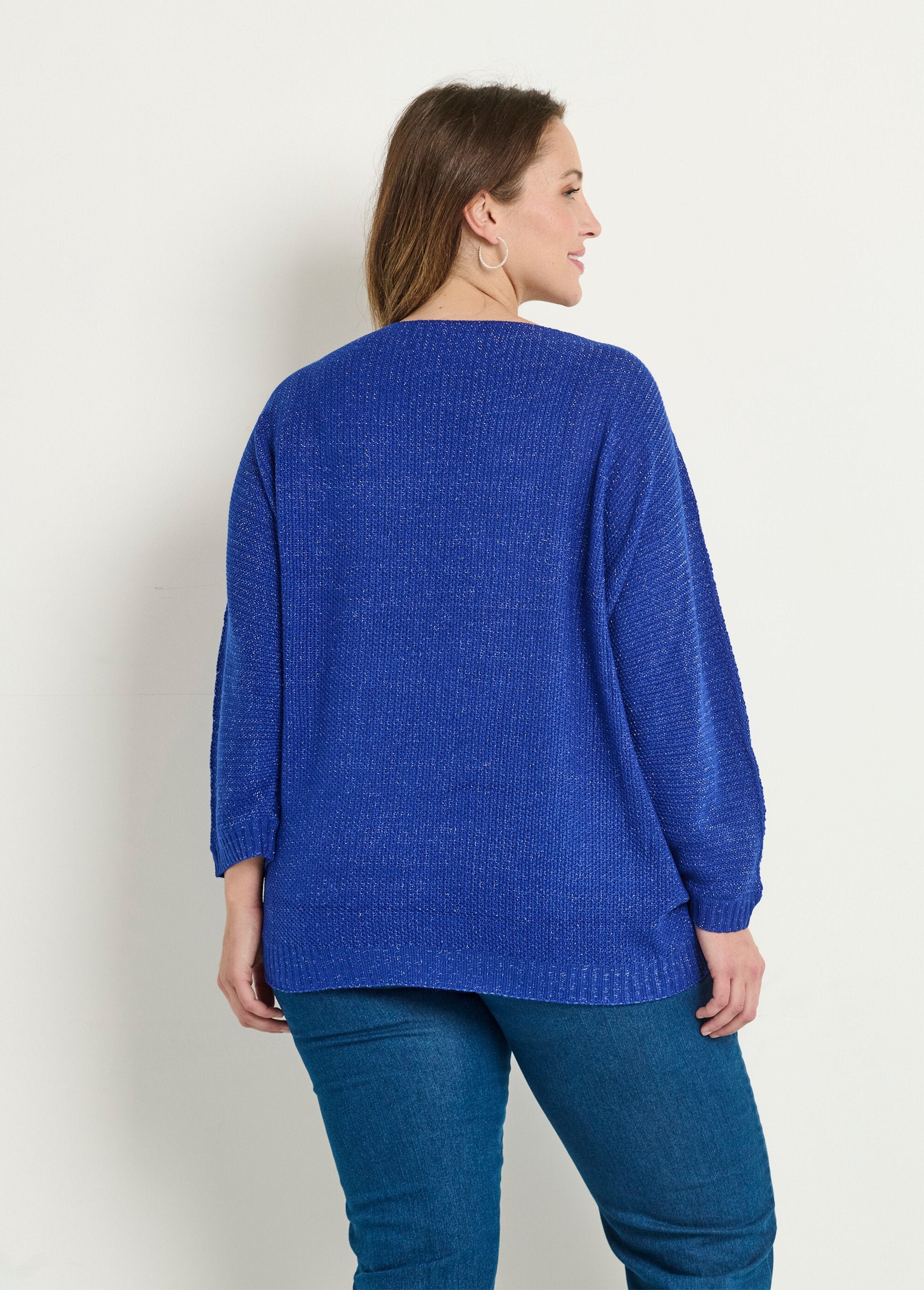 Pull_col_V_maille_fantaisie_métallisée_Bleu_DO1_curvy