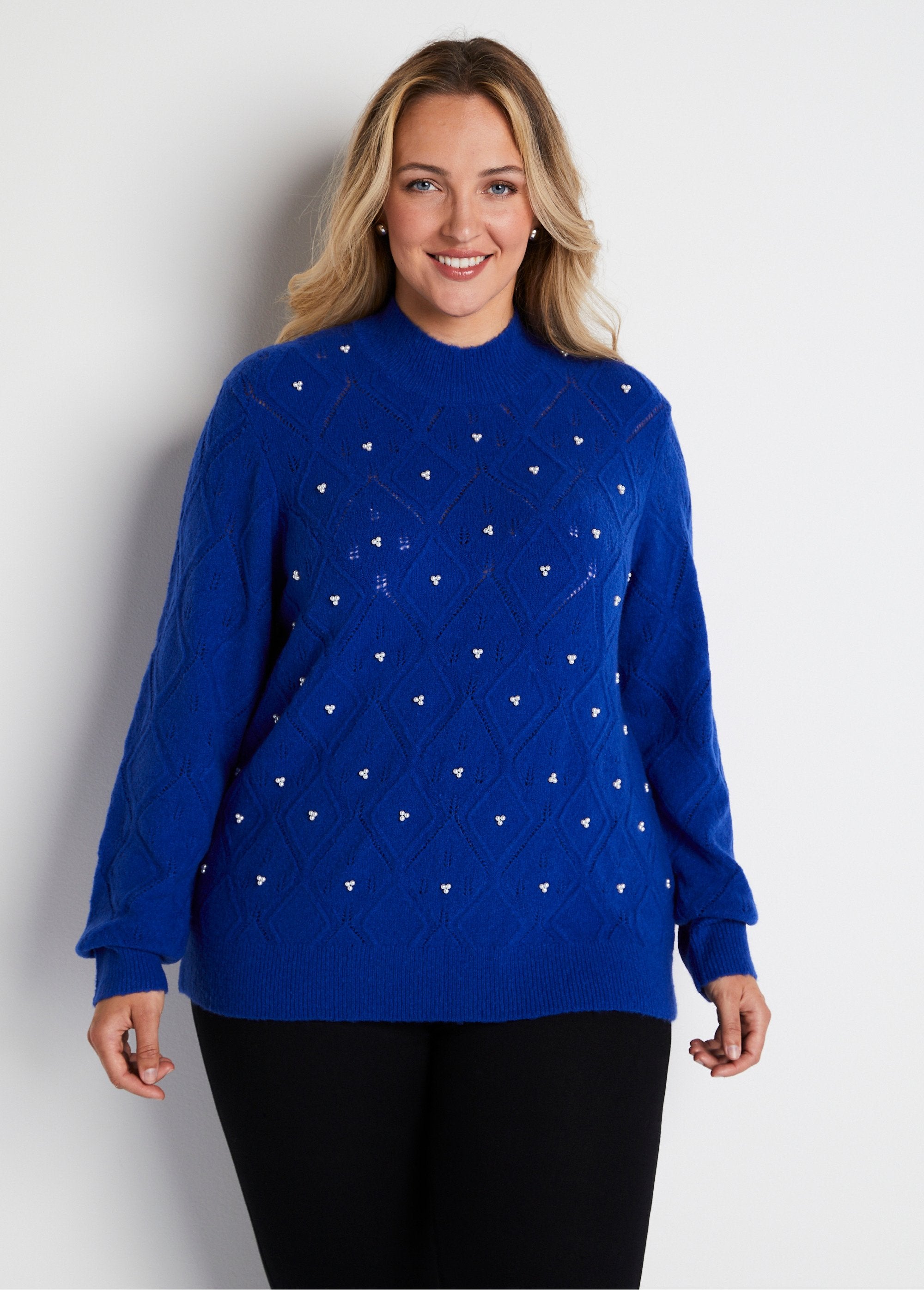 Soft_openwork_beaded_sweater_with_high_collar_Blue_FA1_curvy