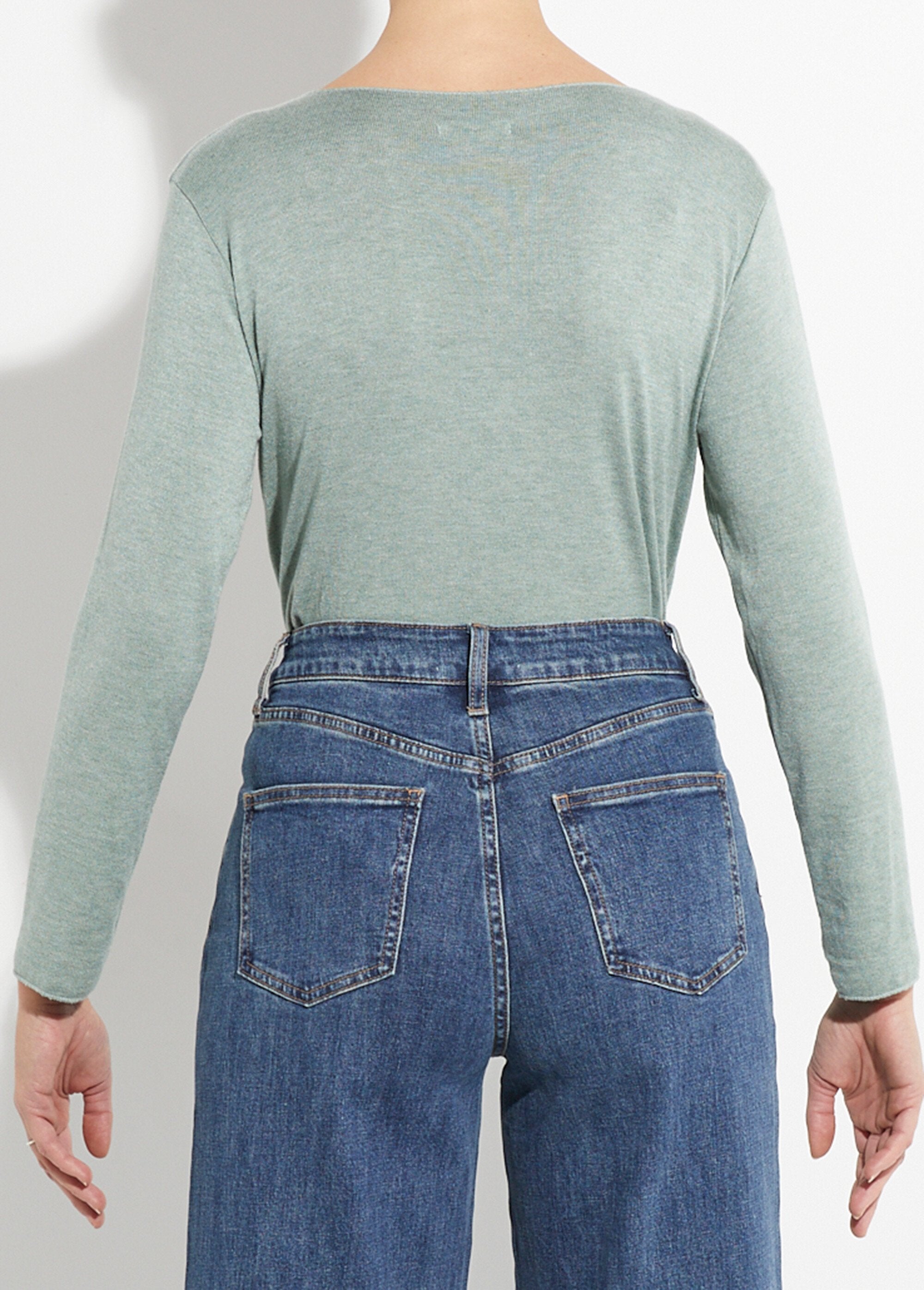 Pull_fin_avec_angora_et_laine,_col_V_Vert_amande_DO1_slim