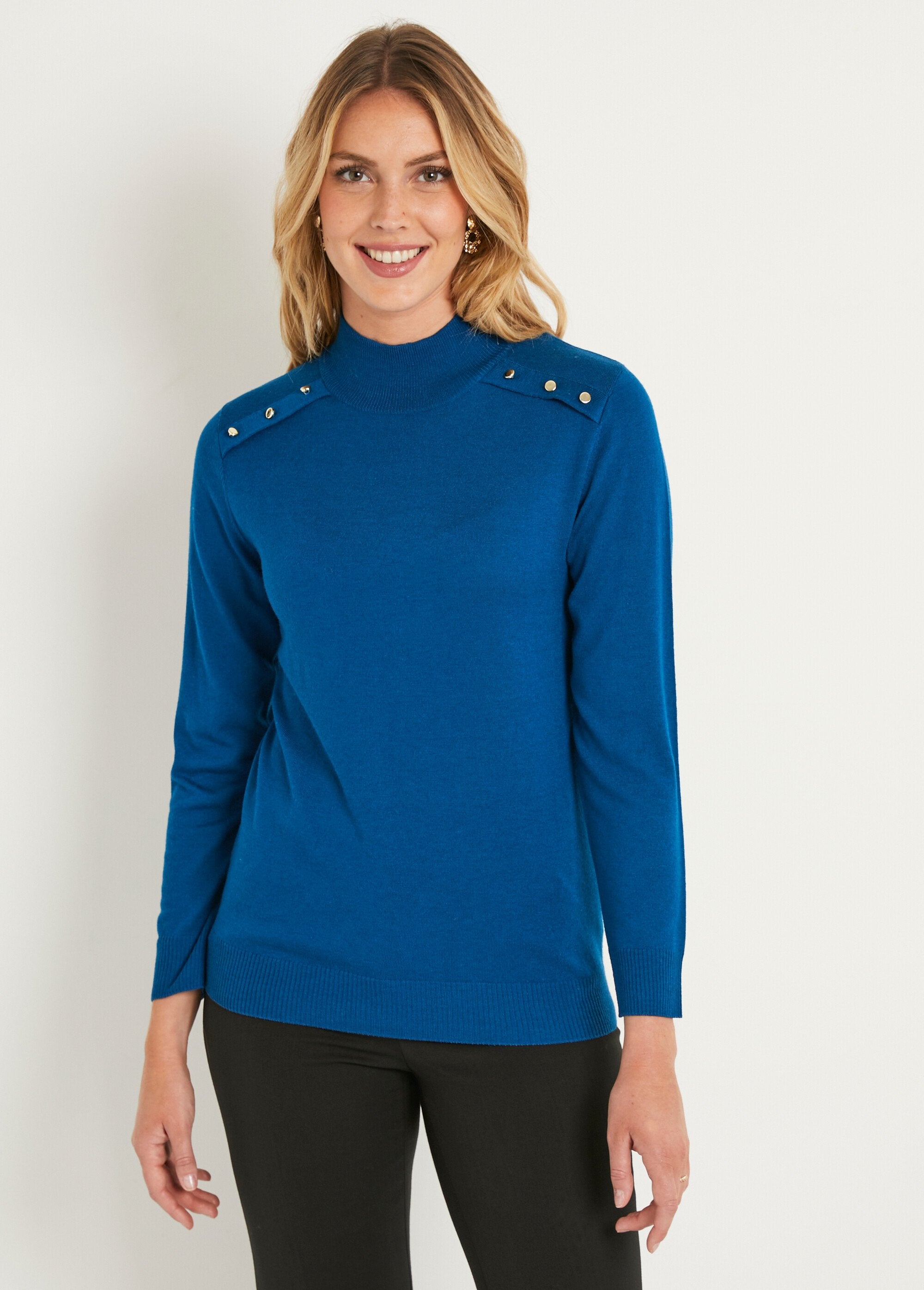 Fine_plain_jersey_high_neck_sweater_with_merino_wool_Duck_FA1_slim