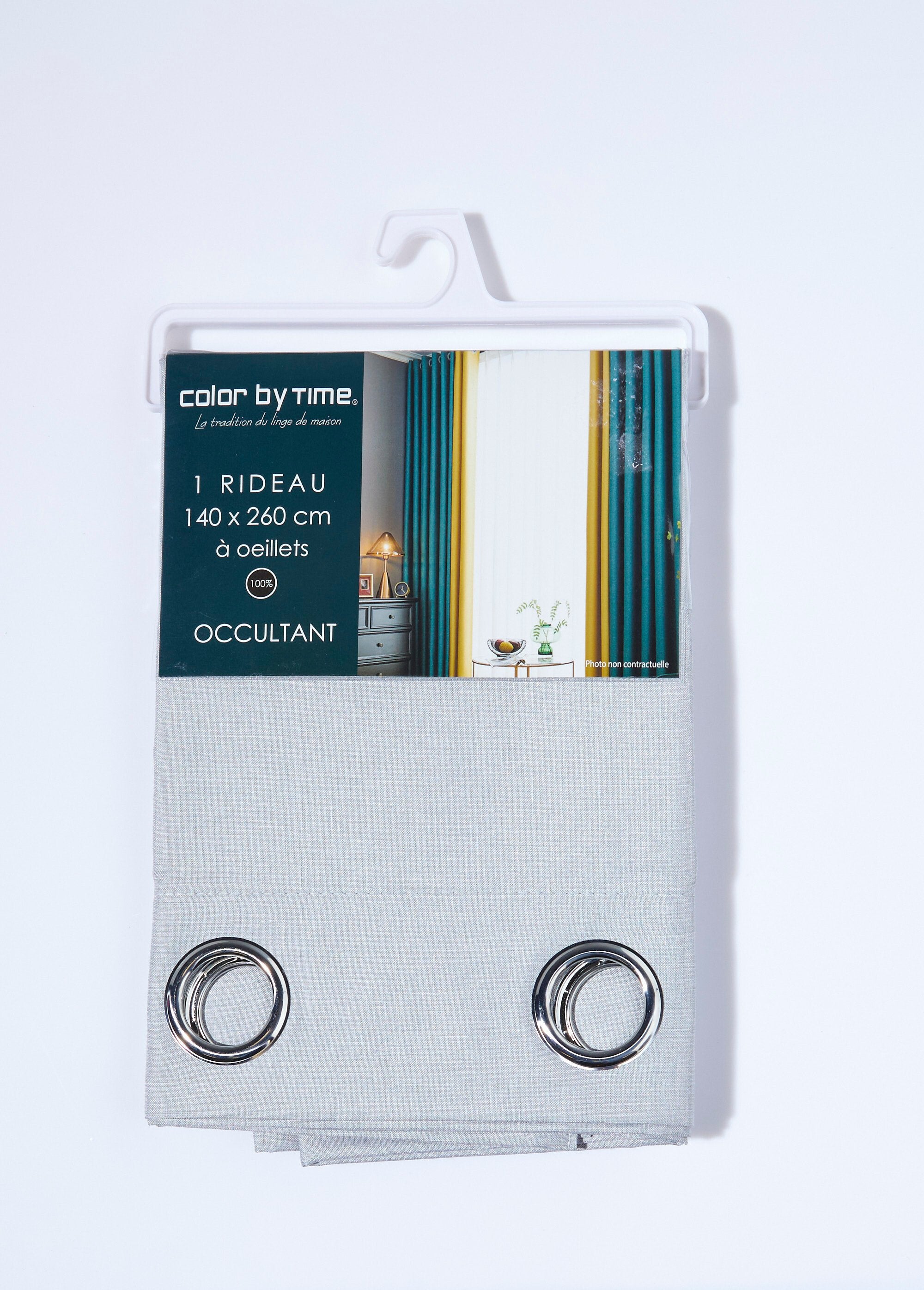 Mottled_blackout_curtain,_1_panel,_eyelets_Dark_gray_DE2_slim