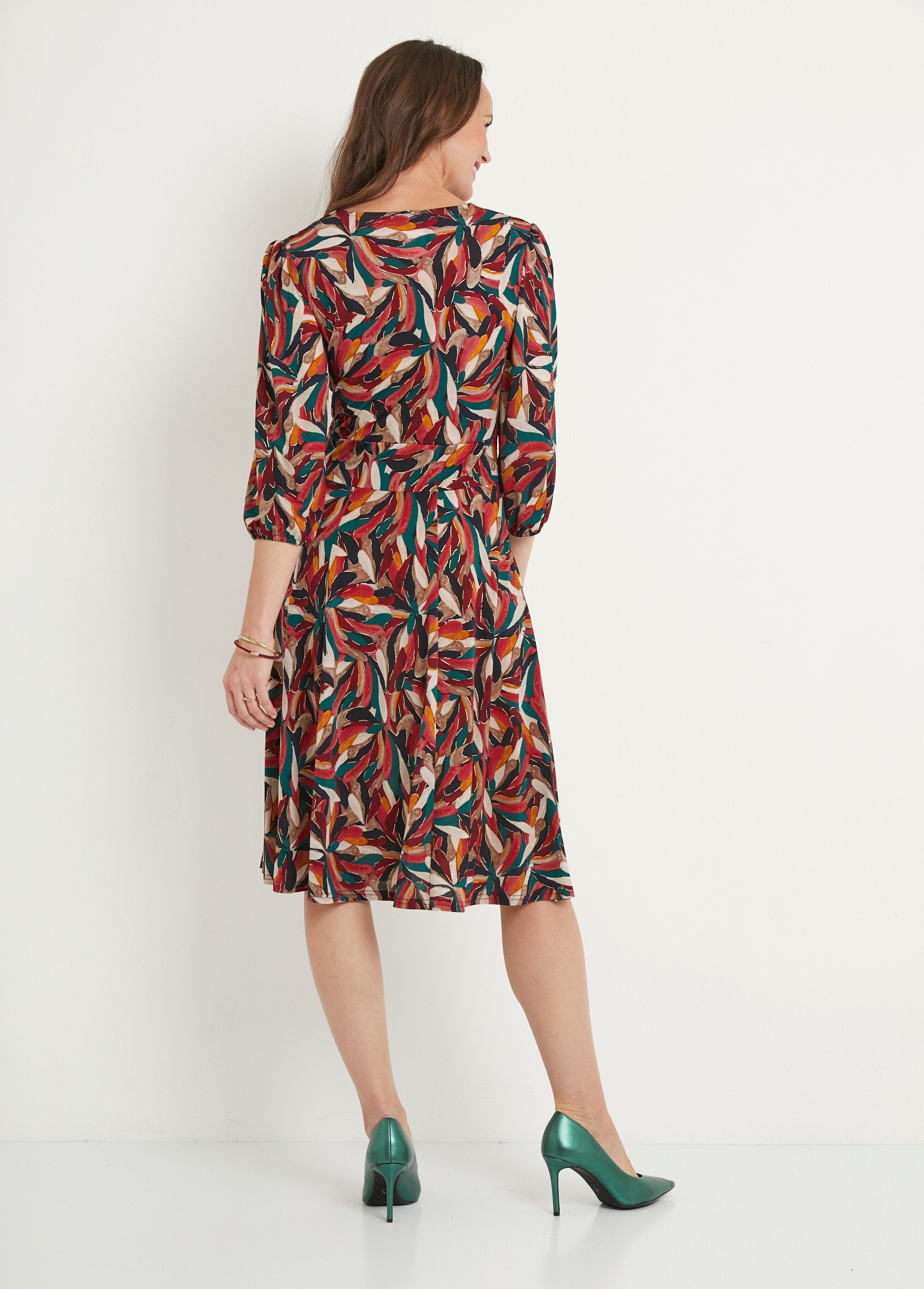 Short_printed_flared_dress_Multicolor_DO1_slim