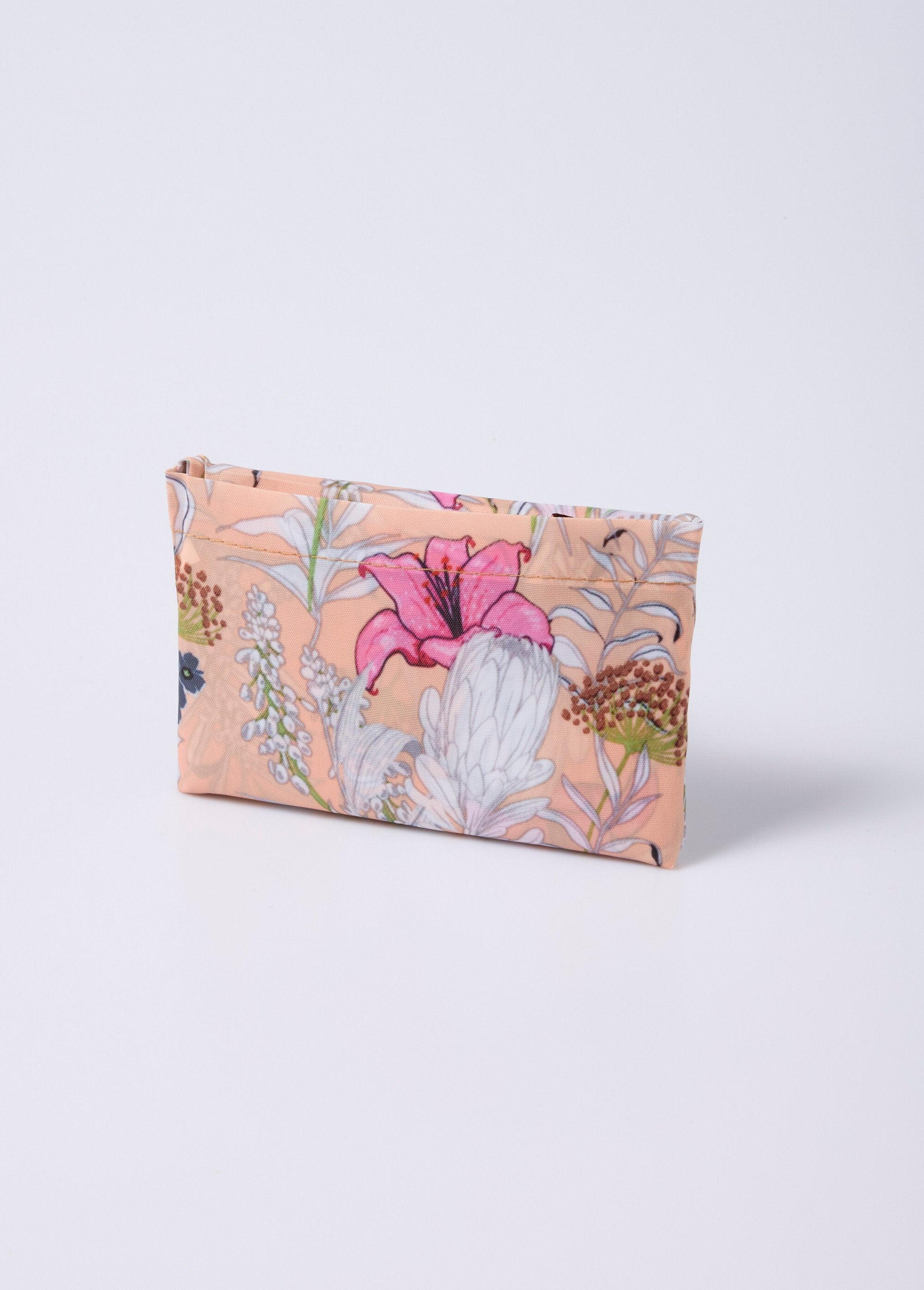 Durable_foldable_shopping_bag,_natural_Rose_print_flowers_DE3_slim