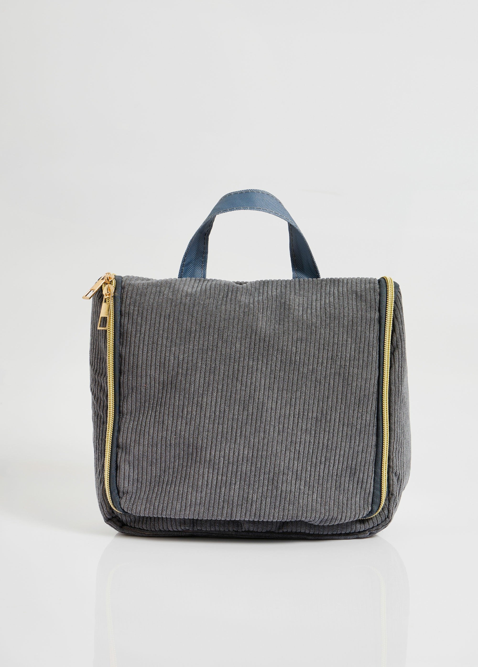 Hanging_toiletry_bag,_velvet_Gray_FA1_slim