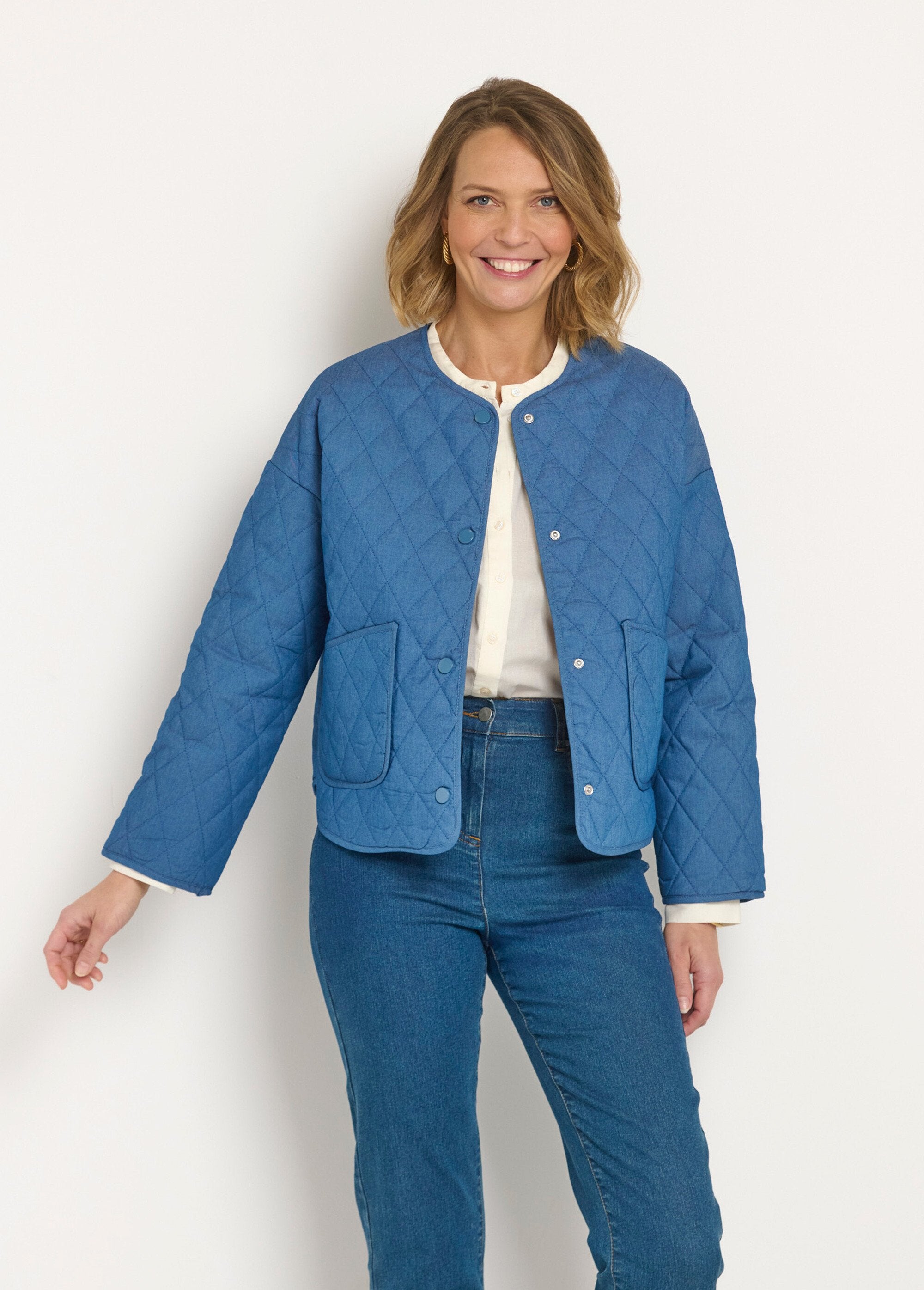 Veste_matelassée_à_pressions_en_denim_Bleu_jean_FA1_slim